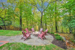 Whimsical cabin w/woods, pond, spa, screened porch - Image 5