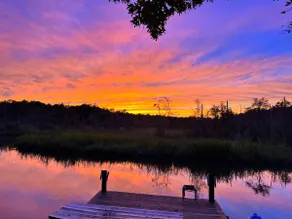 Creekfront Retreat w/ Hot Tub & Sunset Views - Image 3