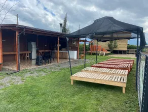 Cabin - swimming pool - hot tub - gazebo - green areas - Image 2