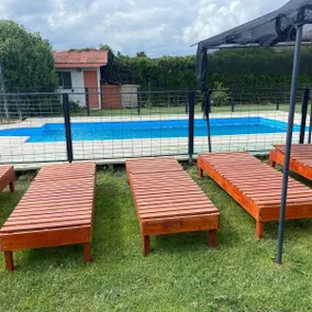 Cabin - swimming pool - hot tub - gazebo - green areas - Image 4
