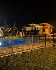 Cabin - swimming pool - hot tub - gazebo - green areas - Image 5