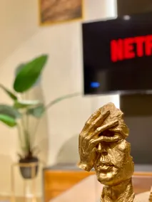 305 woody themed minimalist 1BHK Netflix-heated - Image 4