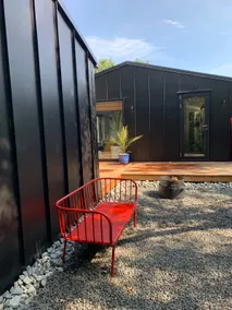 Stylish and modern new cottage with a wild swimming area - Image 2