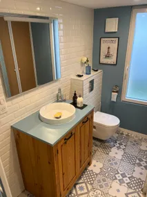 Nice room with bathroom in stone outbuilding - Image 4