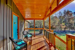 Falls Lake Cottage@Rolling View with saltwater hot tub, fire pit & screen porch - Image 4