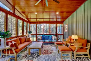 Falls Lake Cottage@Rolling View with saltwater hot tub, fire pit & screen porch - Image 3