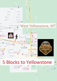 Walk to Yellowstone Log Cabin w/Shop & Hot Tub 8-10 ppl - Image 2