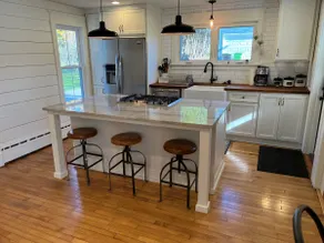 Modern Farmhouse with Porch near Lake & Downtown - Image 4
