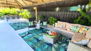 POSHPADZ Presents Villa Tranquila- Private Pool & Tiki Close to Beach Sleeps 10 - Image 4