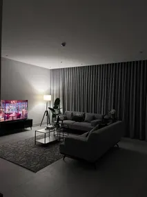 Sirius | Modern 2BR, 65” TV Huge Living Self-Entry - Image 5