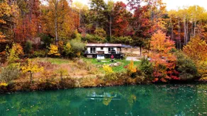 Grouseland's Pondside Vacation Cottage with hot tub. Pet Friendly. Fast WiFi. - Image 4