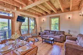 Driftwood Lodge-Timber Frame Lake View Cabin - Image 4