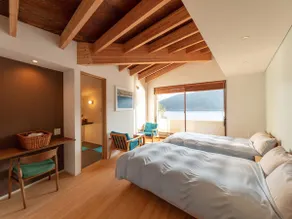 [Dome B] A hideaway-style rental villa (1LDK) with a sense of harmony with the natural environment, with a terrace overlooking the sea and free WiFi - Image 3