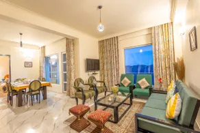 Designer 3BR Retreat | Epic Balcony & Pahari Meals - Image 5