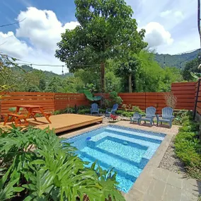 Honeymoon Cabin | Garden Views | Private Hot Pool - Image 2