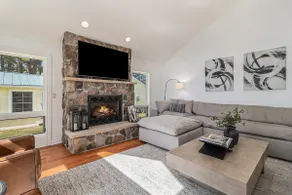Upscale Lakefront Oasis: Private Dock, Dune Views, Firepit! - Image 4