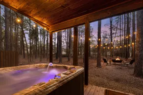 Near Hochatown | Hot Tub · Pool Table - Image 2
