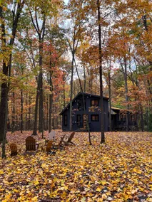 Cozy Secluded A-Frame Cabin Retreat - Image 2