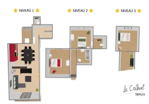 ”Triplex” • Sleeps 11 • Patio • Cathedral - Image 3