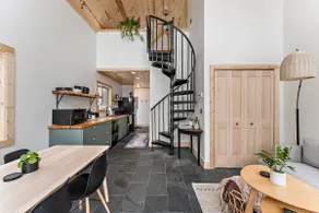 Aurora Modern Cabin with Sauna and Fireplace - Image 2