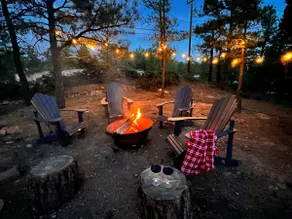 Relaxing space. Mountain views. Cozy fire pit. - Image 2