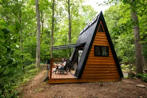 Glamping in a Creekside Aframe - Image 2