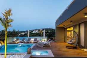 Rizes Villa, Jacuzzi & Pool amid Olive Trees by Rentado - Image 5