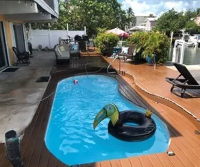  Escape Winter at Gulf side Gem! 45 ft. Dock, pool , hot tub and more - Image 2
