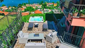 Jardin privé de la Casa Marina Bellagio (CA/bain à remous) - Image 5