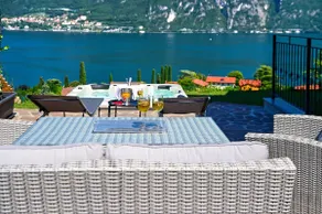 Jardin privé de la Casa Marina Bellagio (CA/bain à remous) - Image 4