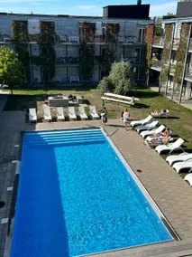 Central apartment in Visby with pool access - Image 2