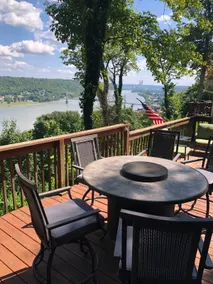 Nestled in the trees with river view and decking - Image 3