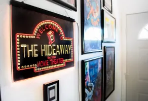 Hideaway Theater Cozy Home with King Bed - Image 2