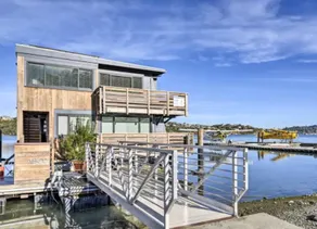 Floating condo 'A' on Sausalito's Richardson Bay. - Image 3