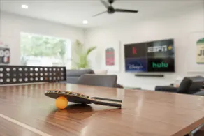 Open Living w Ping-Pong & Backyard Private Bedroom - Image 4