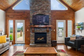 Secluded Lake View Retreat with Fireplace - Image 3