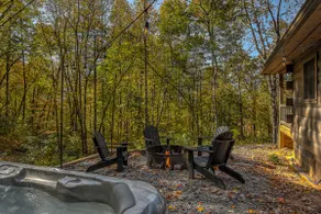 Relaxing Getaway! Cozy Log Cabin, Hot Tub + Firepit - Image 3