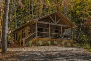 Relaxing Getaway! Cozy Log Cabin, Hot Tub + Firepit - Image 2