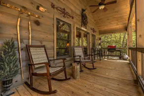 Relaxing Getaway! Cozy Log Cabin, Hot Tub + Firepit - Image 5