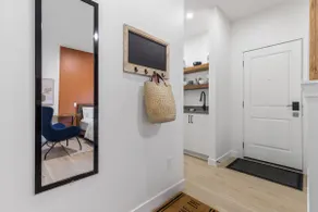 Entire 1BDR Suite Direct Entrance | Papaya Suite - Image 2