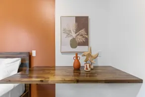 Entire 1BDR Suite Direct Entrance | Papaya Suite - Image 5
