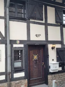 old romantic half-timbered house near the Rhine - Image 2