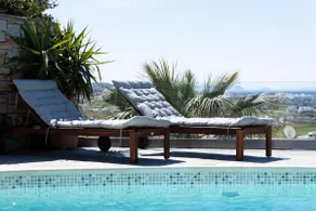 Villa Bella, Mikri Vigla.  Private pool, jacuzzi & amazing views. Sleeps 10+. - Image 4