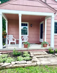 Pink Chalet Downtown | Themed 2Bed Home, Fire Pit - Image 2