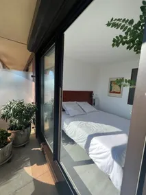 large bright studio overlooking the city - Image 2