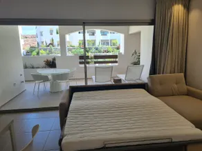 Chantal's Apartments, Apartment with queen-size bed. - Image 5