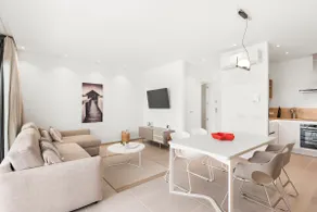 Chantal's Apartments, Apartment with queen-size bed. - Image 2