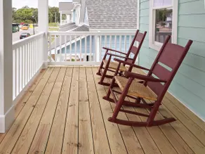 Enjoy sea breezes from double-decker porch -  walk to pool, private waterfront. - Image 4