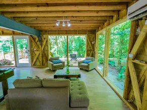 Eco Cabin in Portland Private Waterfall & Pool - Image 2