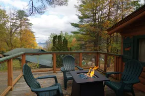 The Owl - Lake George 2 BR deck views fireplace - Image 4